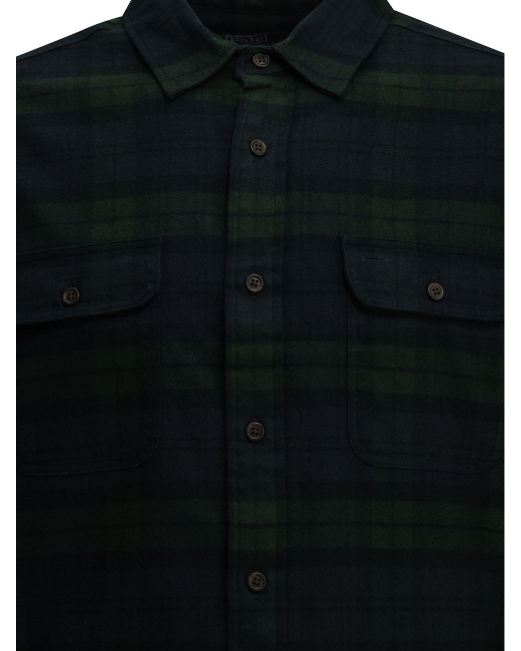 Polo Ralph Lauren Blue Classic-Fit Casual Plaid Shirt for men