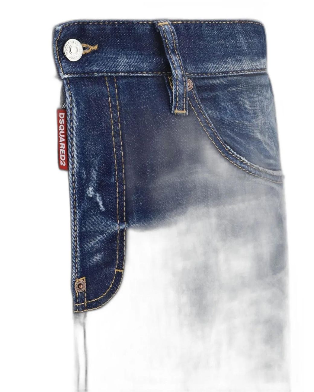 DSquared² Blue Cotton Jeans for men