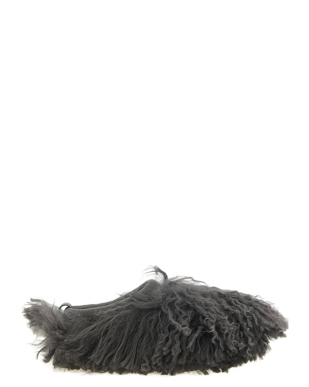 Ugg Gray 'Tazz Fluff Momma' Sabots