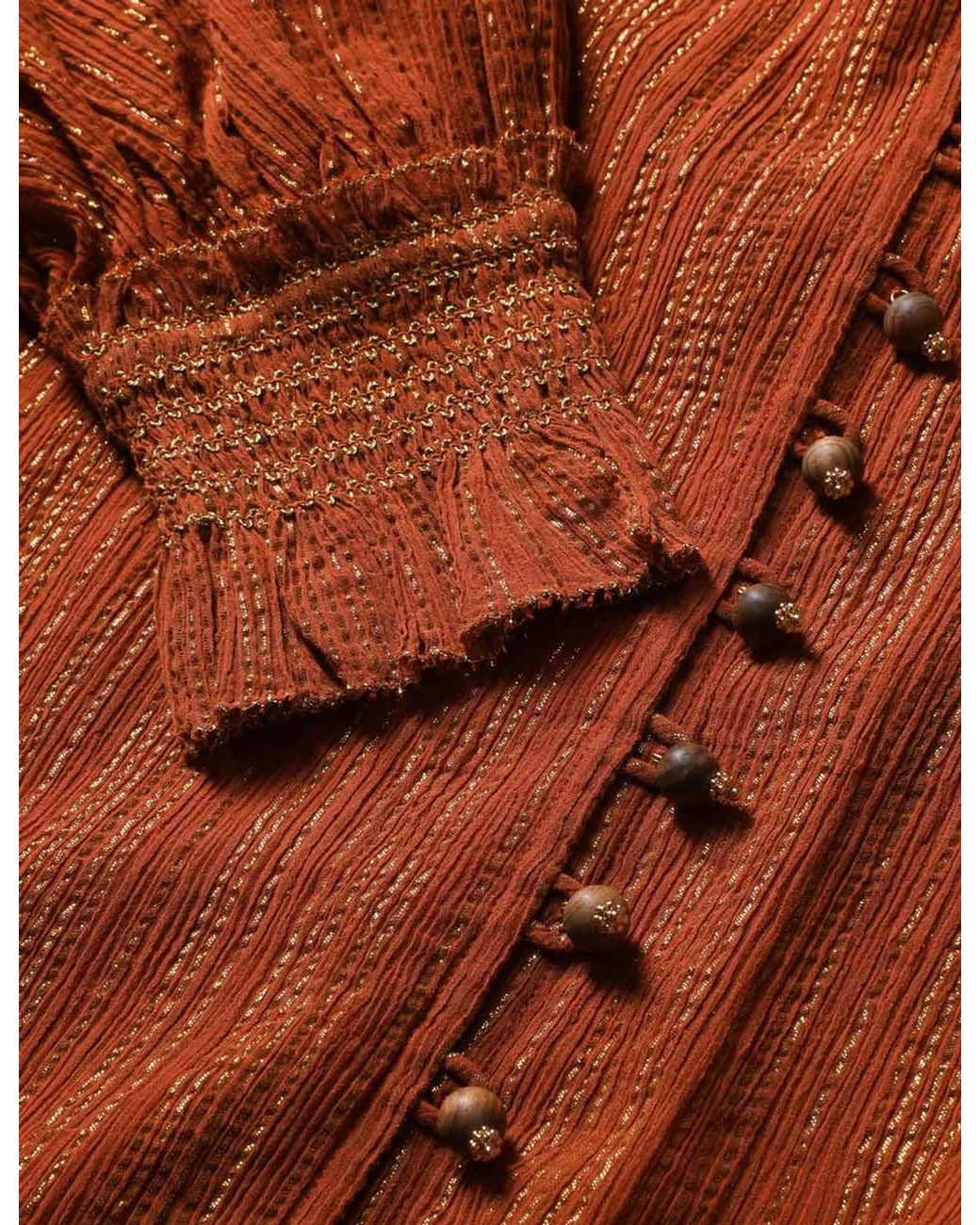 Zimmermann Brown Aster Blouse
