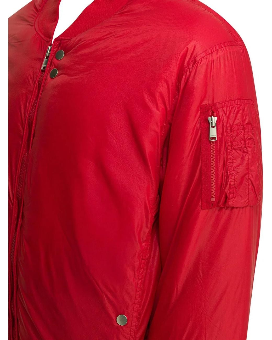 Nonnative Red "Trooper Puff" Bomber for men