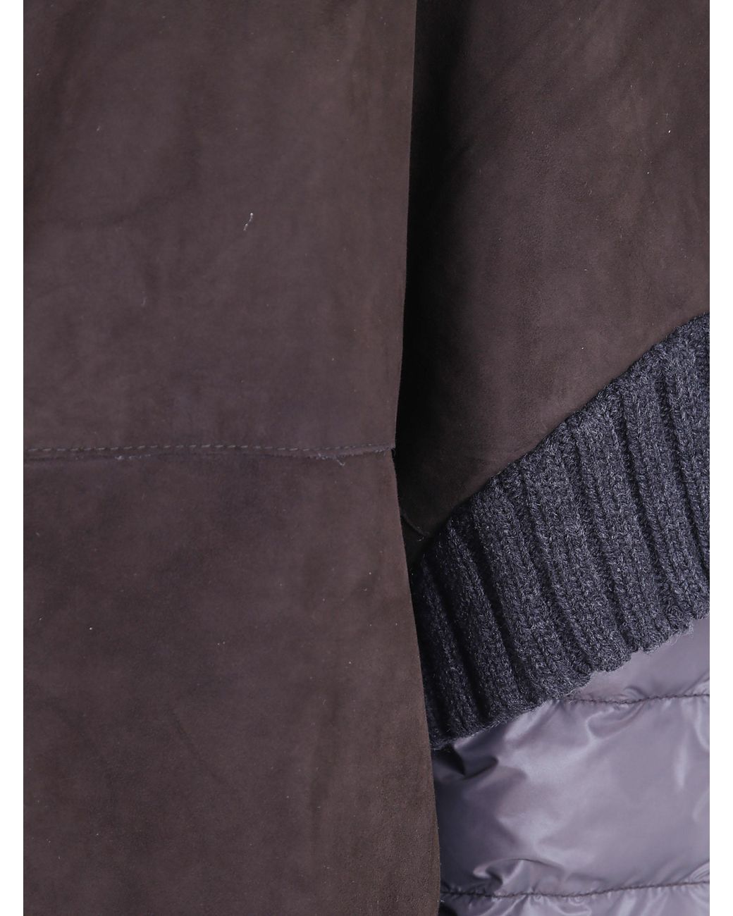 The Jackie Leathers Purple "Adele" Suede Cape