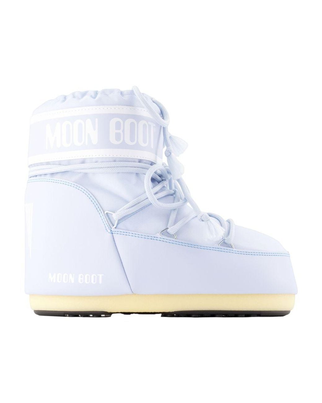 Moon Boot Blue Icon Low Ankle Boots