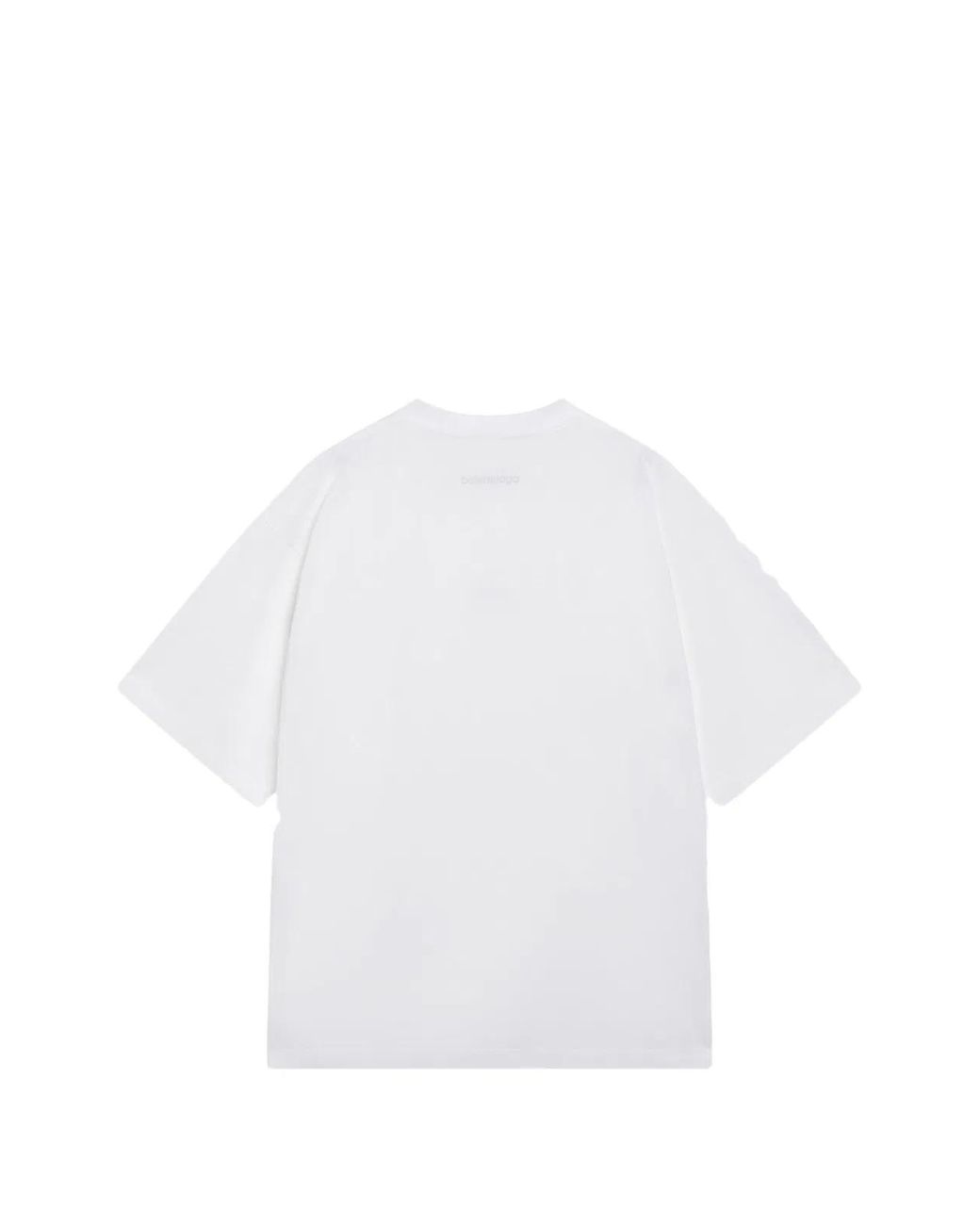 Balenciaga White Medium Fit T-Shirt, Size M for men