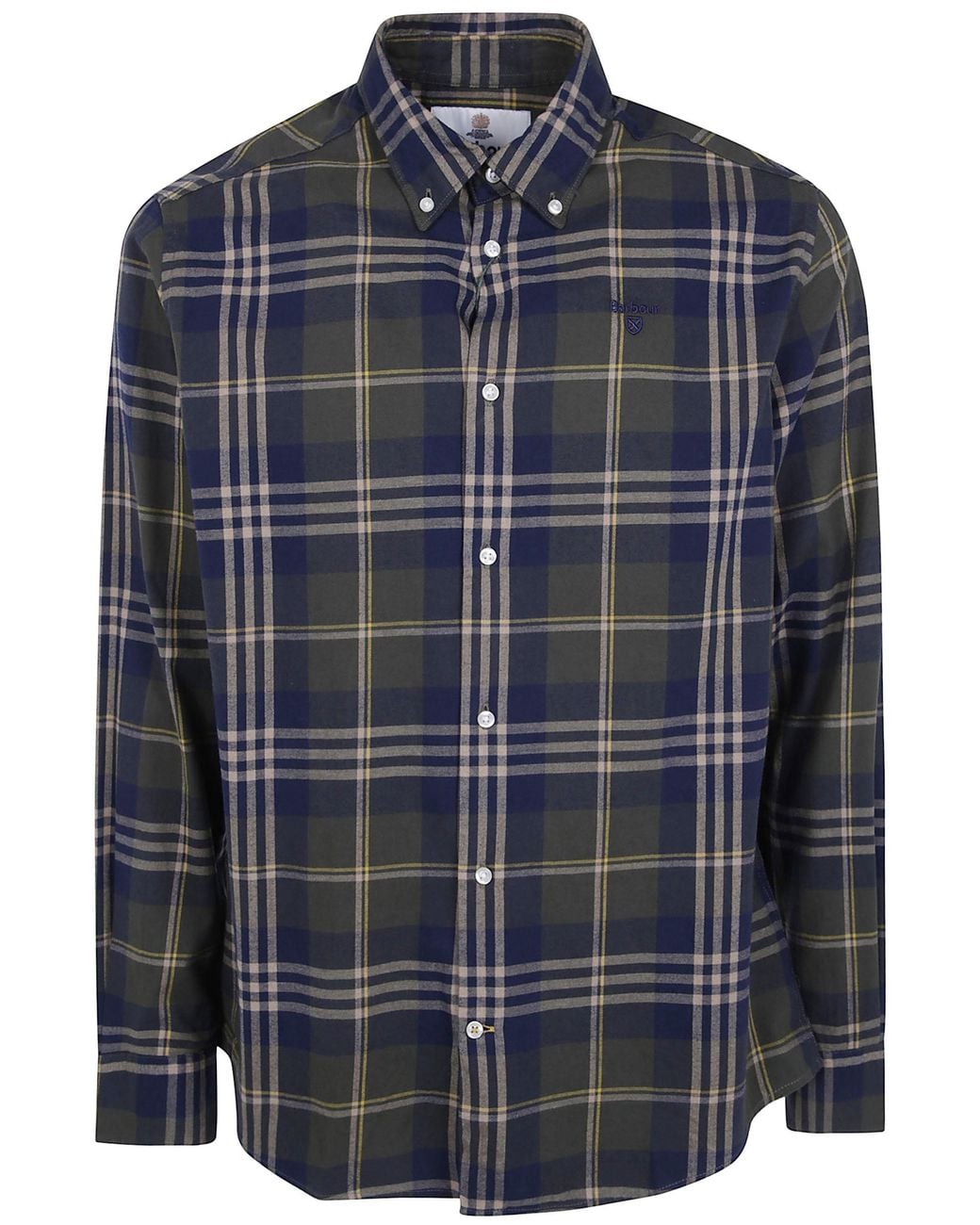 Barbour Blue "Edgar" Tailored Shirt for men