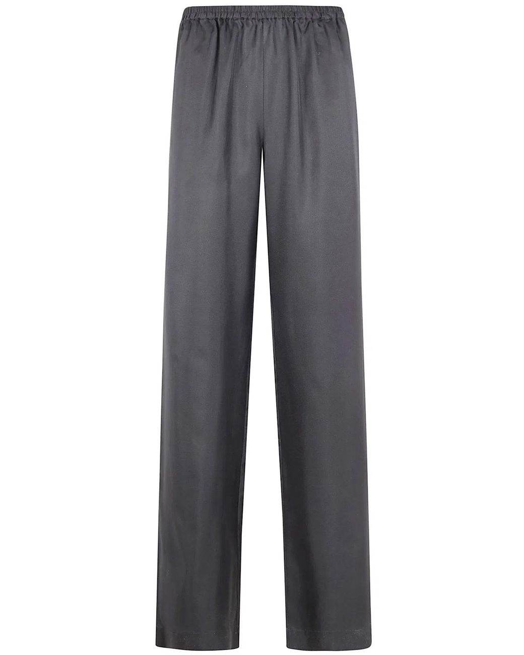 Loulou de Saison Black "Alera" Wide Leg Trousers