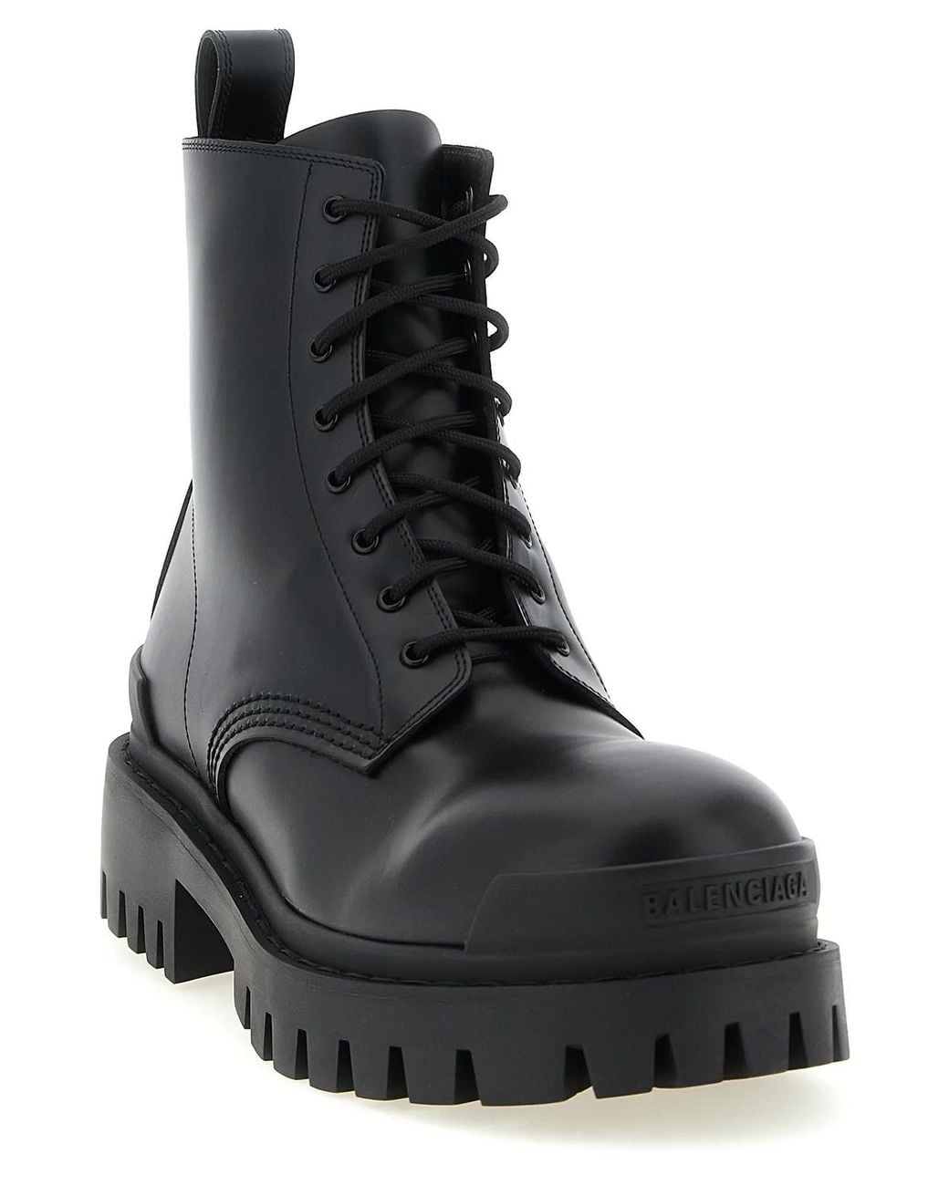Balenciaga Black 'Strike' Amphibian for men