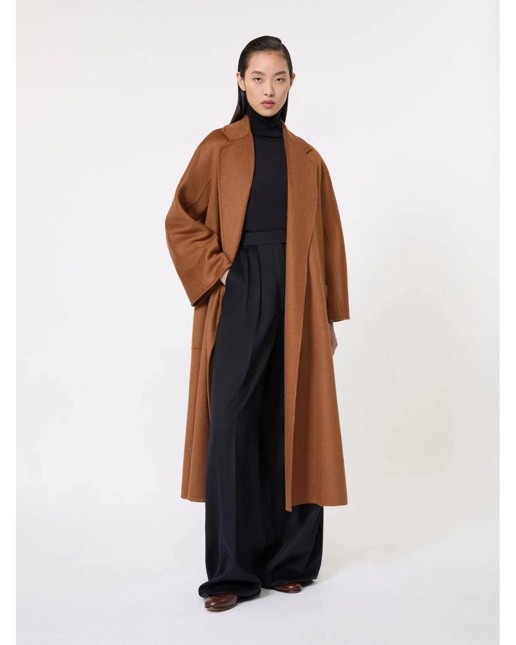 Max Mara Brown Ludmilla Icon Coat