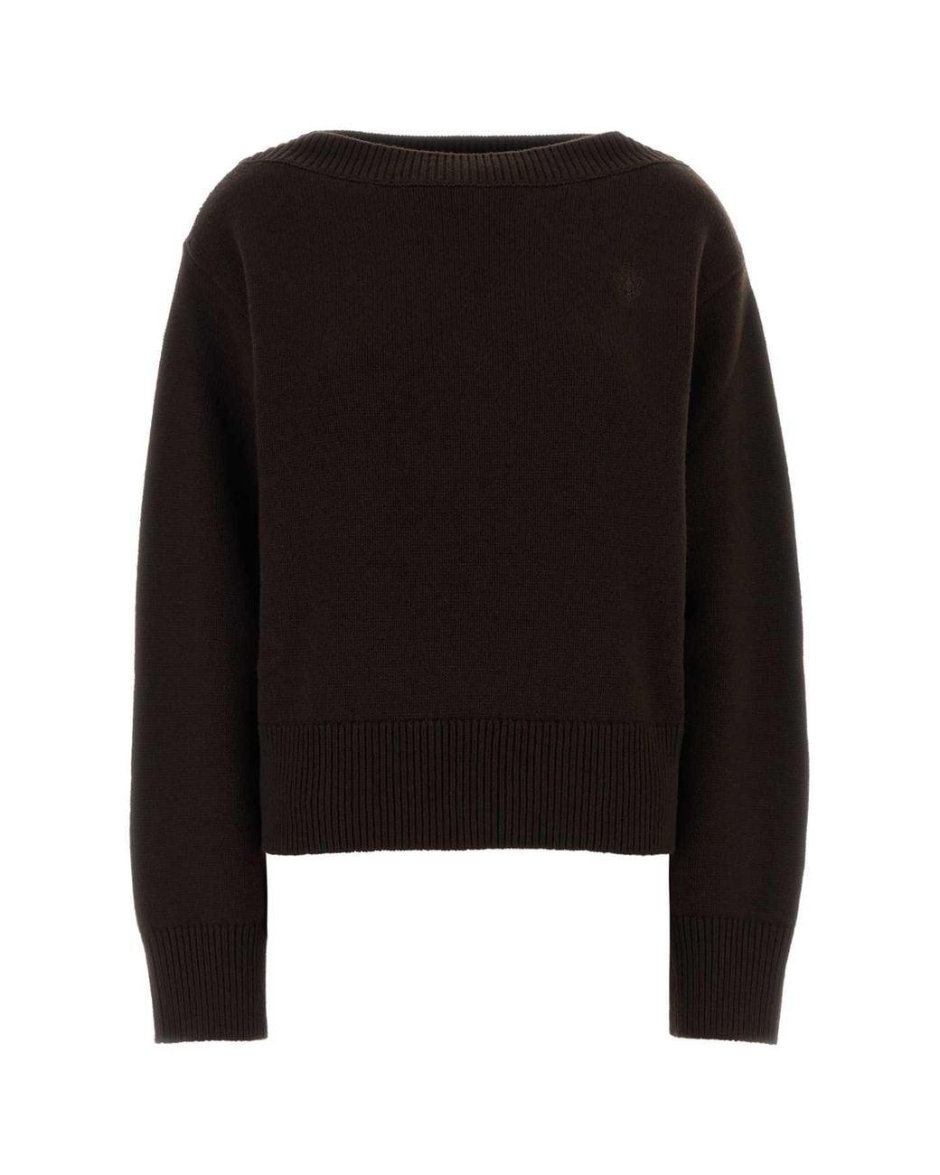 Gucci Black Chocolate Wool Blend Oversize Sweater