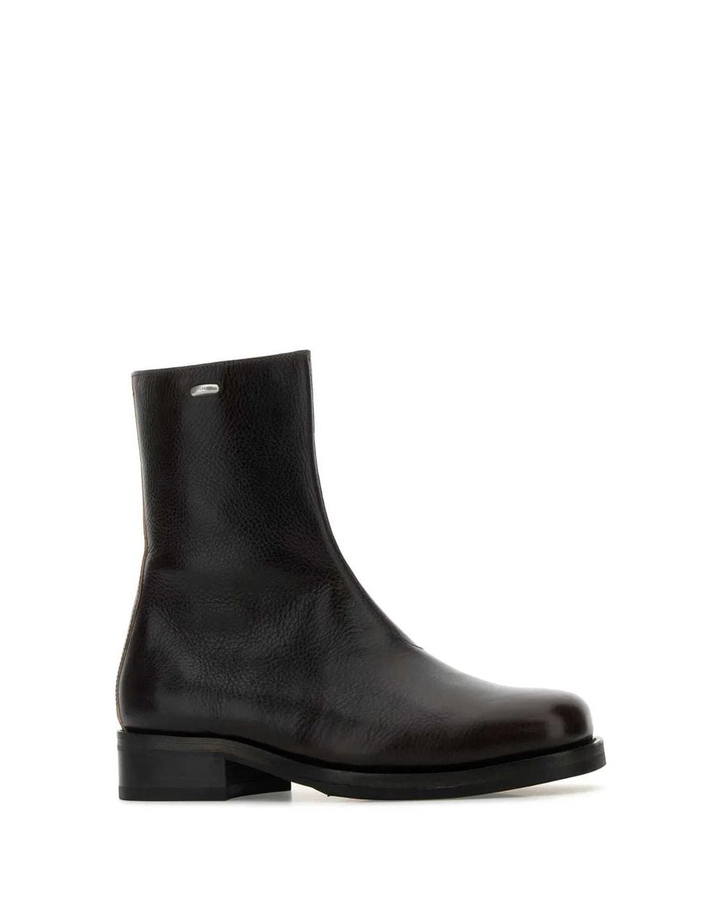 Our Legacy Black Dark Leather Camion Boots