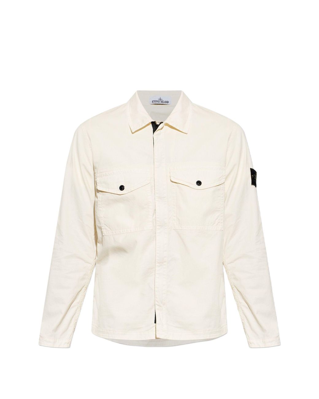 Stone Island White Shirt for men
