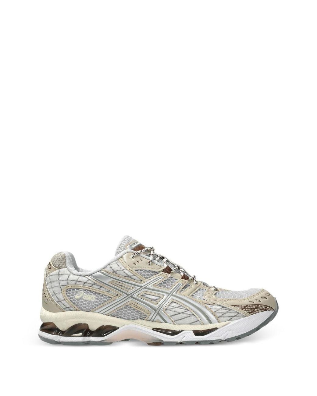 Asics White Leather Sneakers