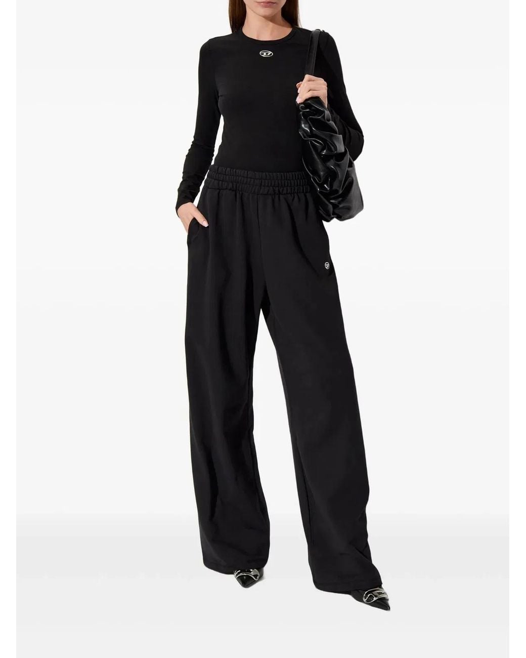 DIESEL Black P-Zenia-Od Trousers