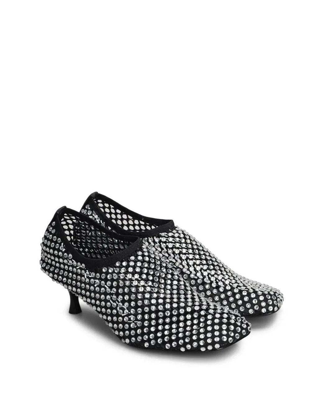Strategia Black "Connie" Ballet Shoes T.5 With Swarovsky