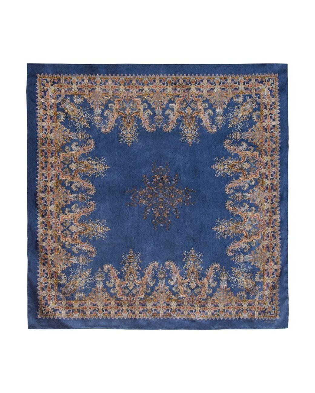 Zimmermann Blue Printed Square 90 Scarf