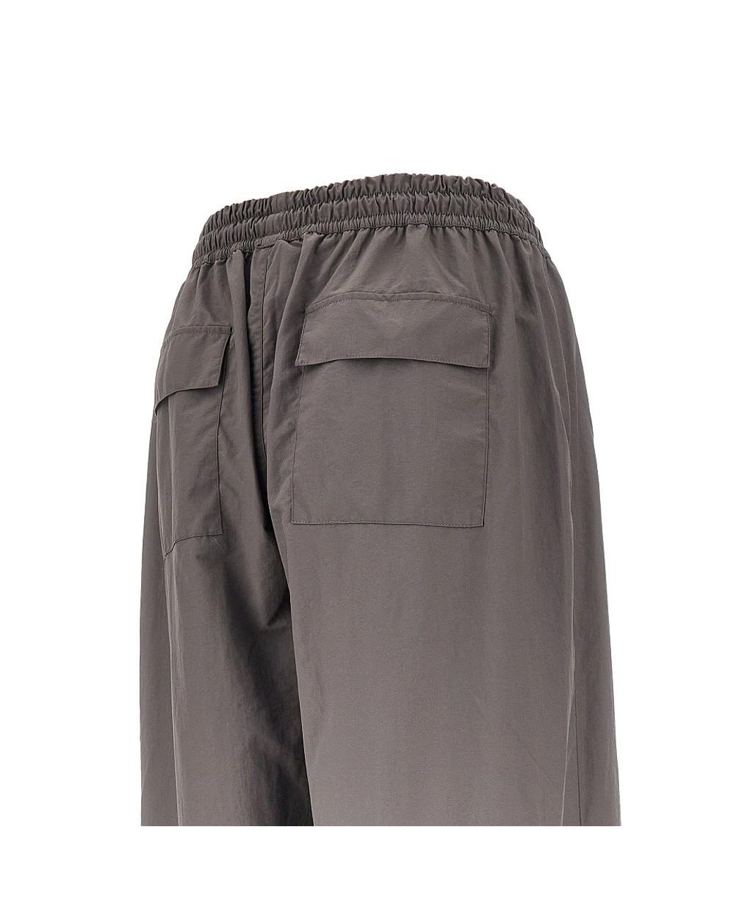 VENUJA Gray Crystal Parachute Pants