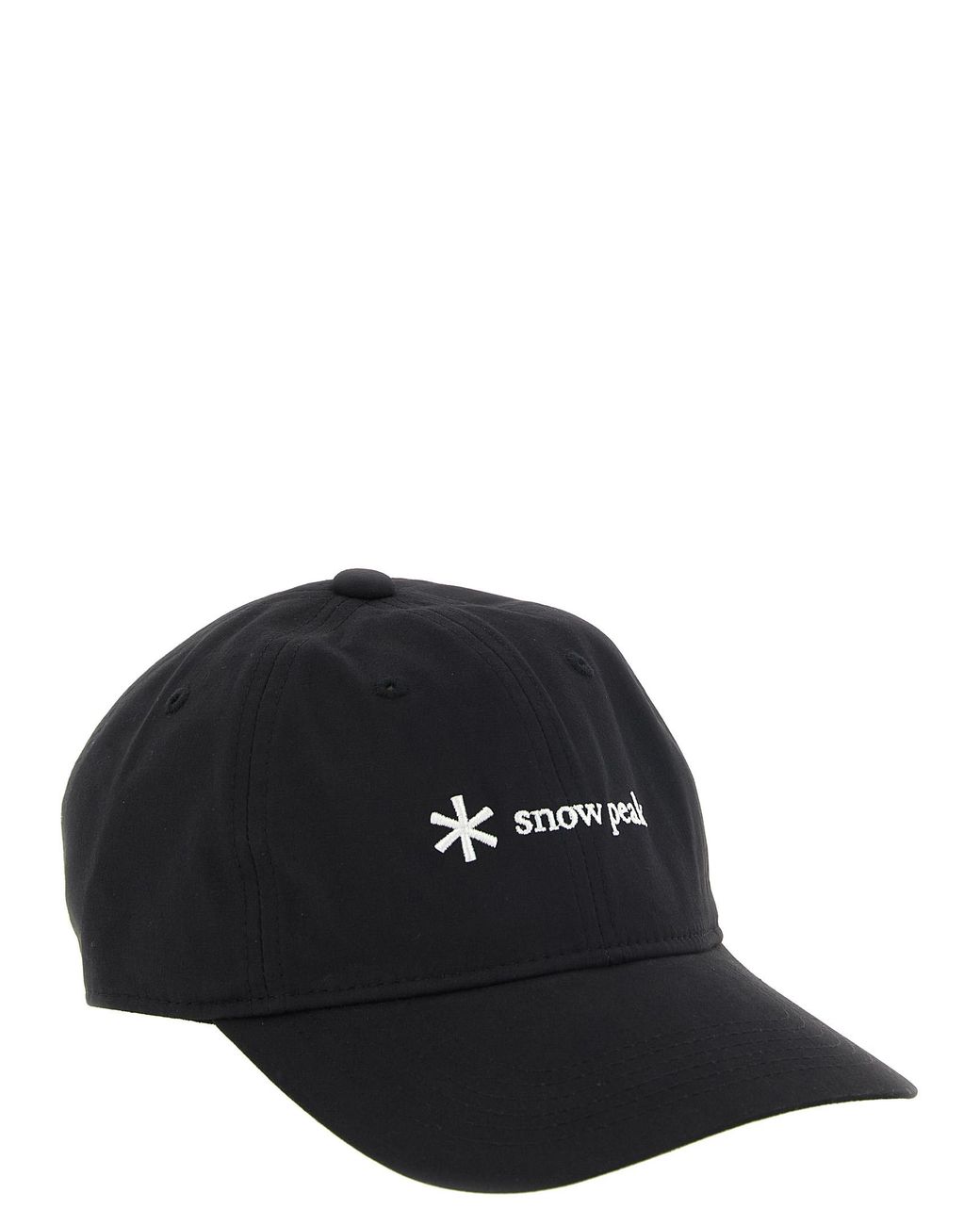 Snow Peak Black 'New Standard' Cap for men