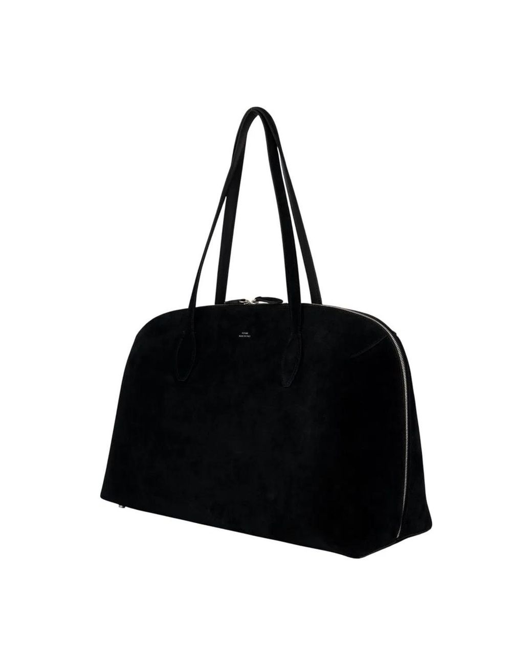 Totême Black "Suede Day" Tote Bag