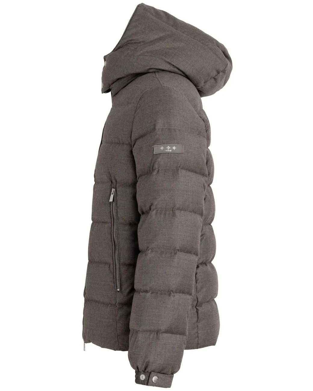 Tatras Gray Hooded Padded Coat for men