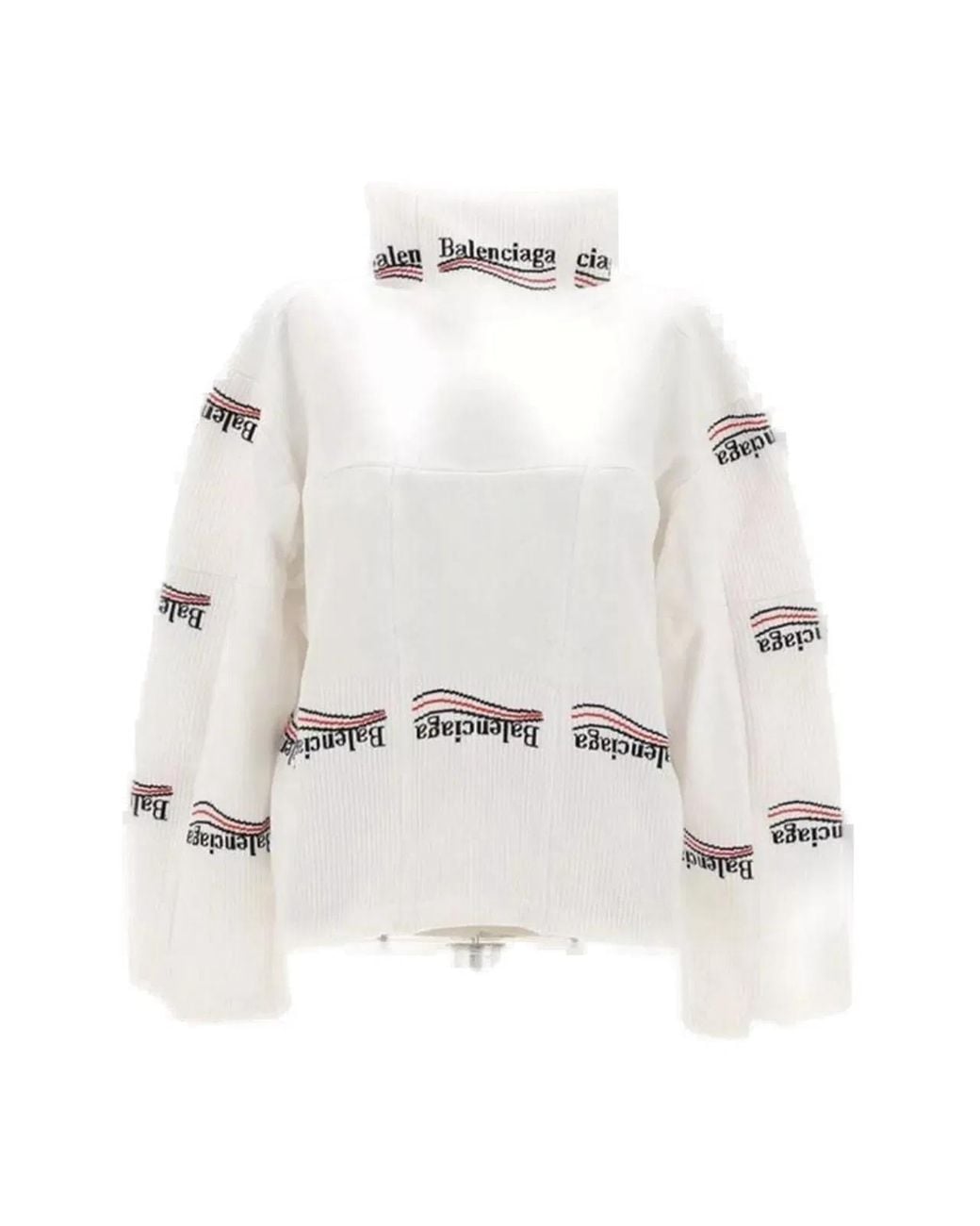 Balenciaga White Socks Jumper For for men