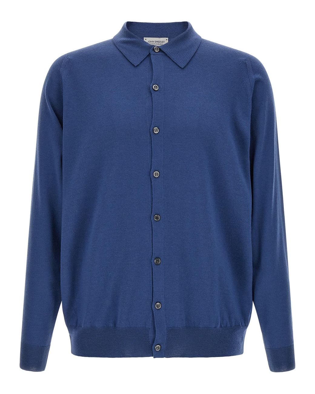John Smedley Blue 'Tibor' Shirt for men