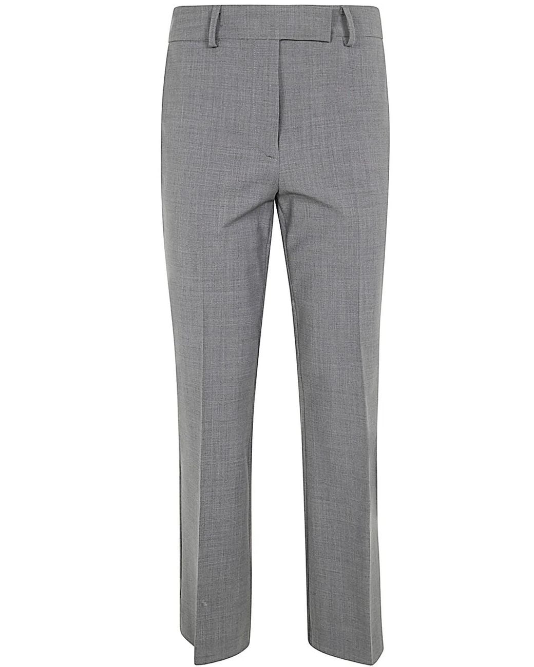 DR. HOPE Gray Flared Trousers