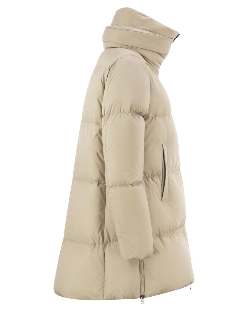 Herno Natural Nylon Duvet Jacket