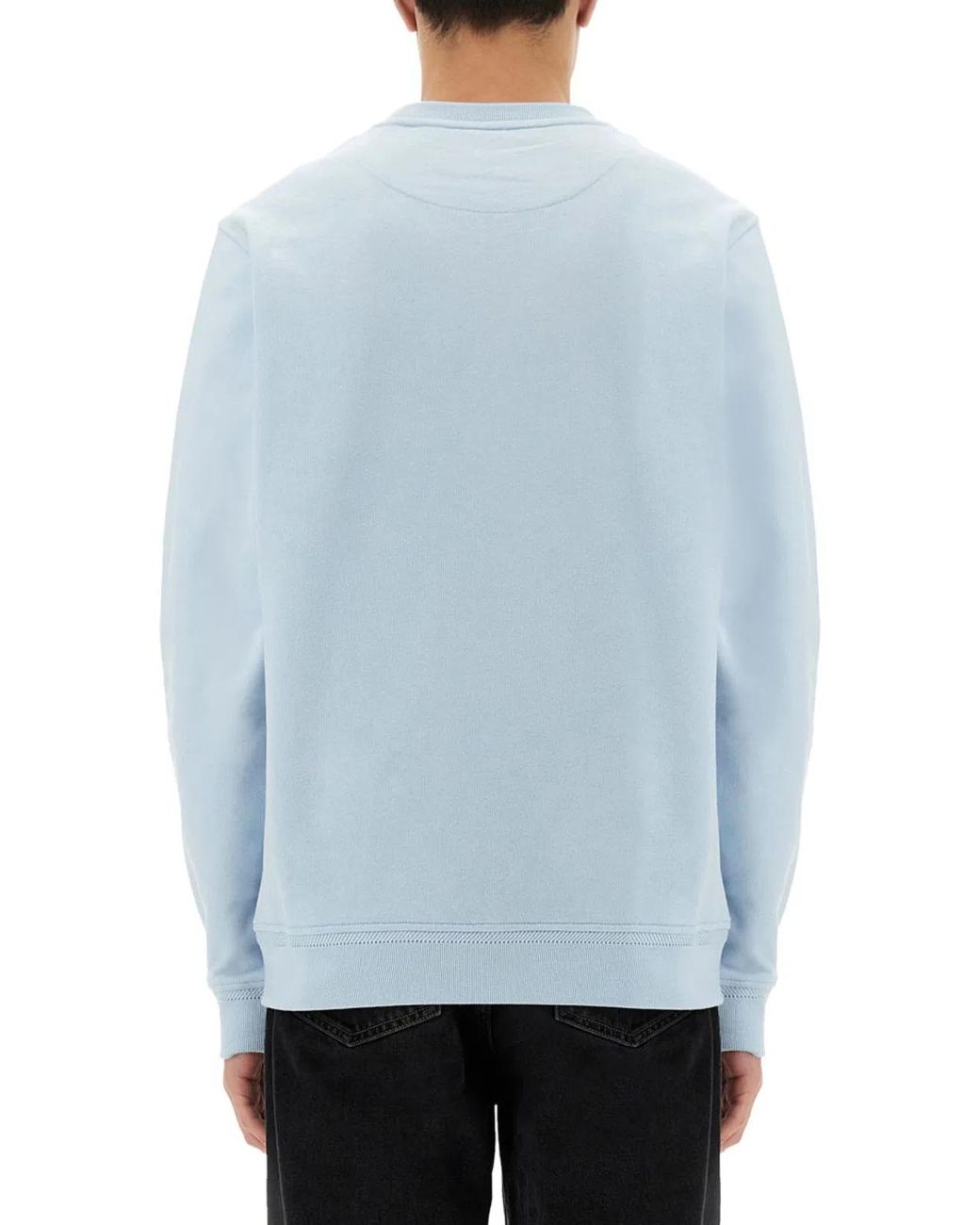 Belstaff Blue Sweatshirt With Logo Patch for men