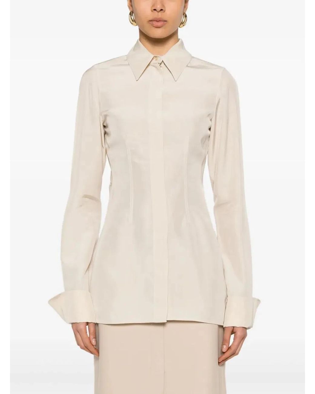 Max Mara White Shirt Theory12