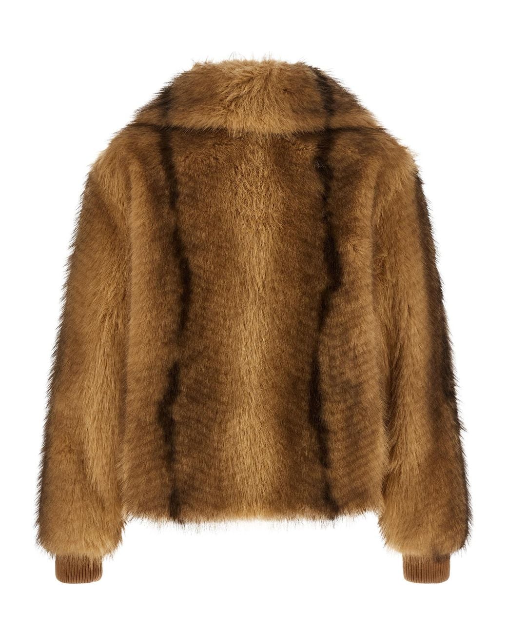 Nude Brown Eco-Fur Long Hair