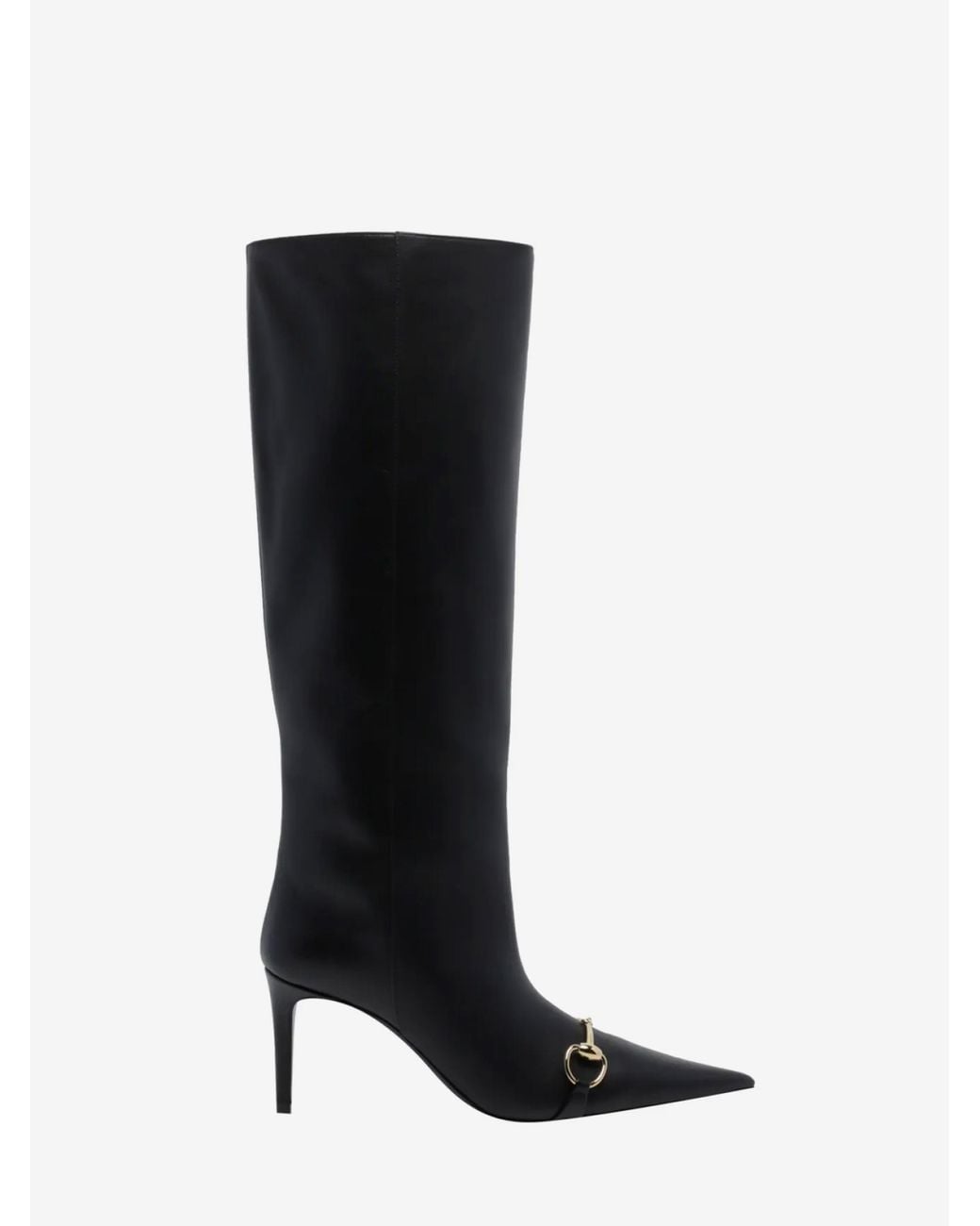 Gucci Black Donna Slip-On Boots 80