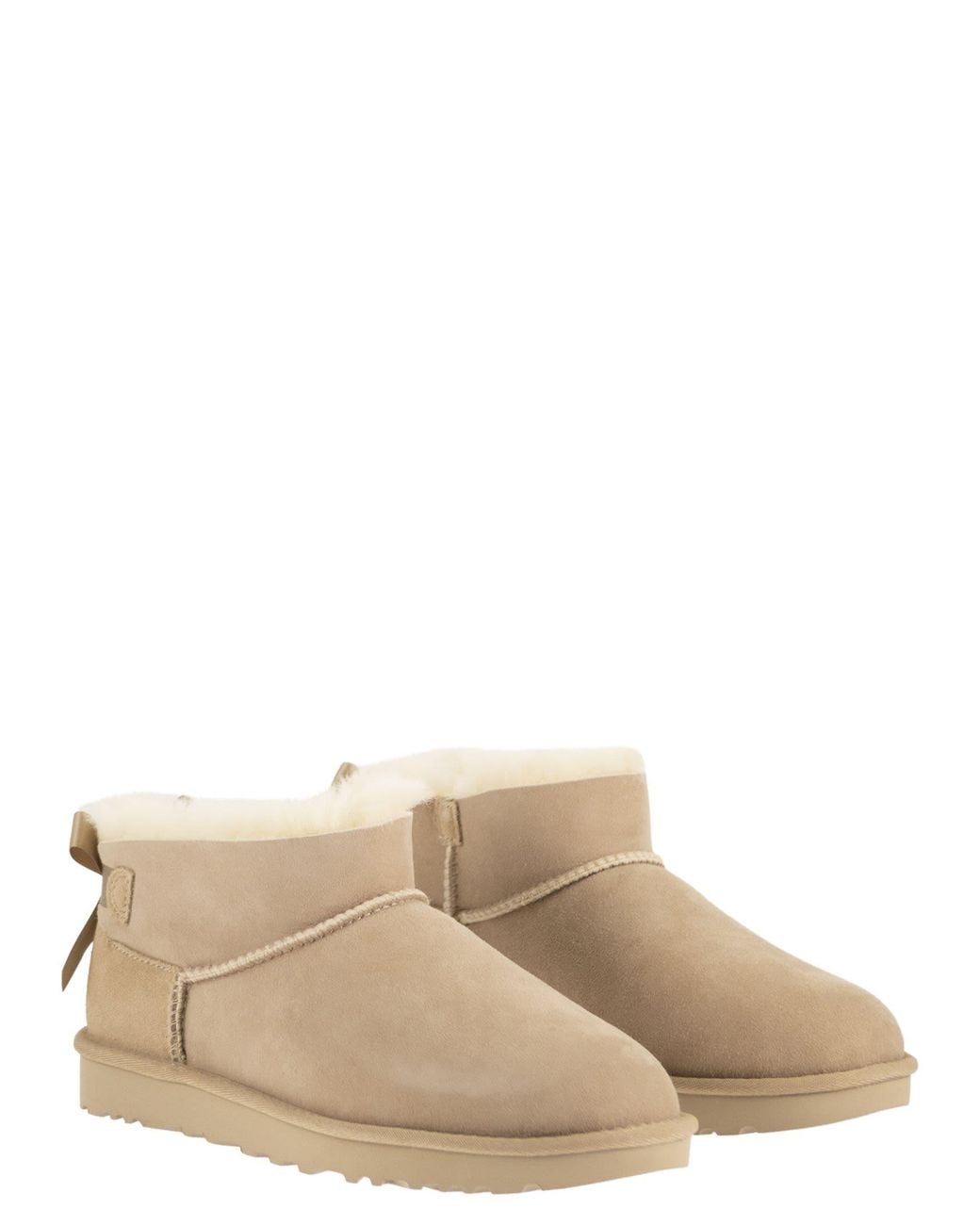 Ugg Natural W Ultra Mini Bailey Bow