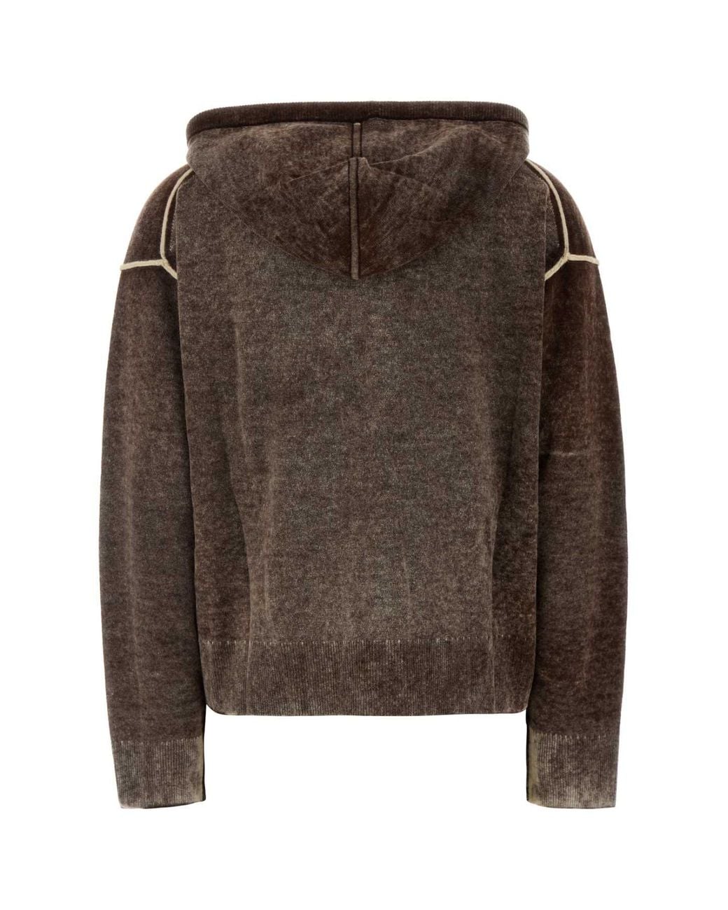 DIESEL Brown Wool Sweatshirt