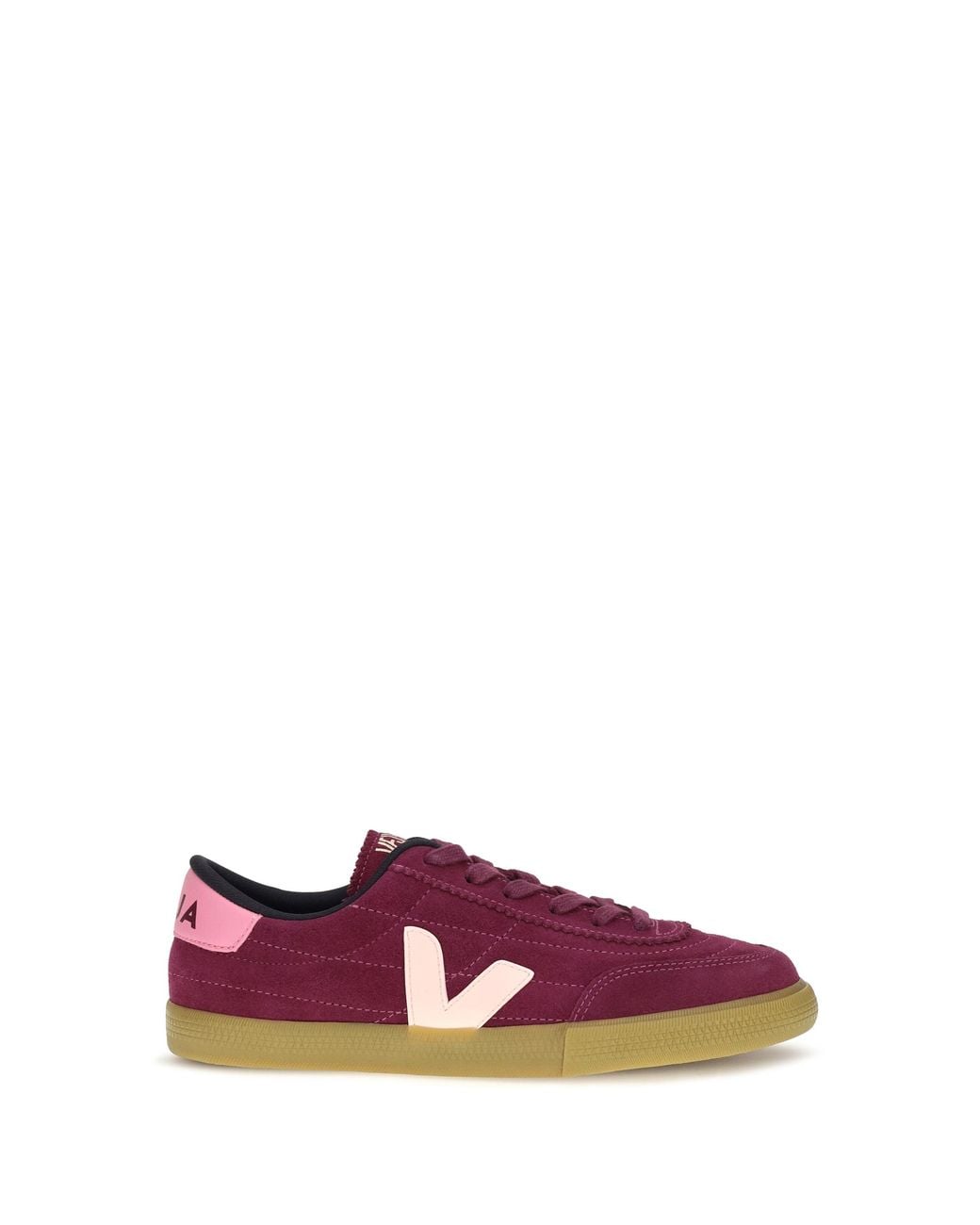 Veja Purple Panenka Suede Sneakers Magenta_Petal_Malibu Upper: Suede; Sole: Rubber