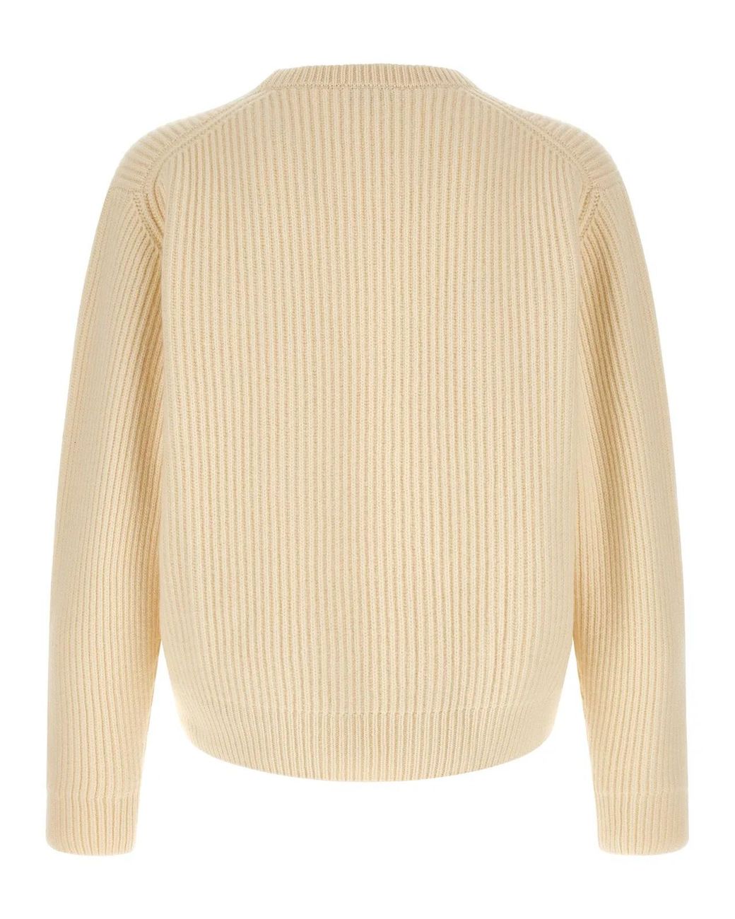 Jil Sander Natural Wool Cardigan Clothing for men