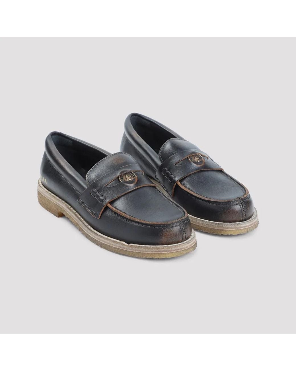 Golden Goose Deluxe Brand Blue Light Jarry Loafers