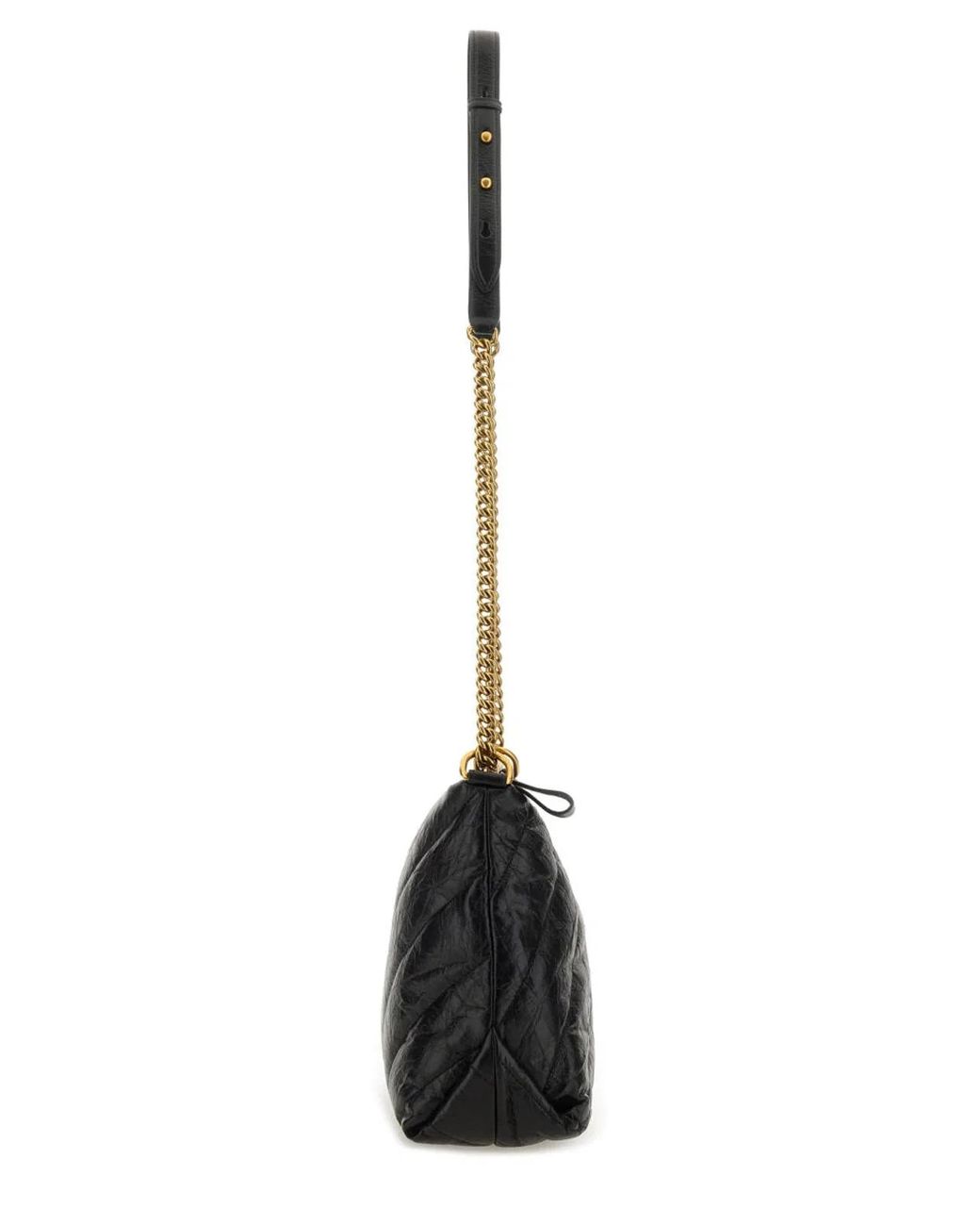Balenciaga Black Crush Hobo S Leather Bag