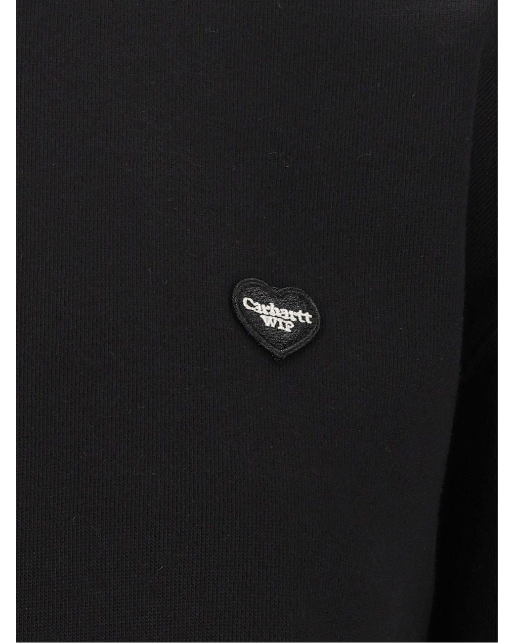 Carhartt Black Cotton Polyester Sweater for men