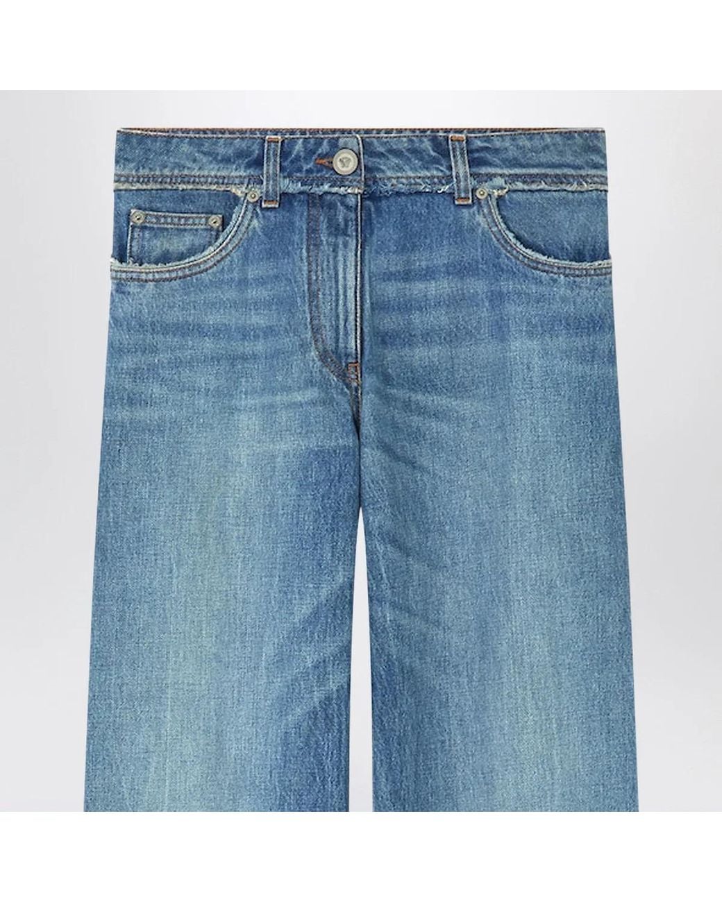 Versace Blue Medium Boyfriend Jeans