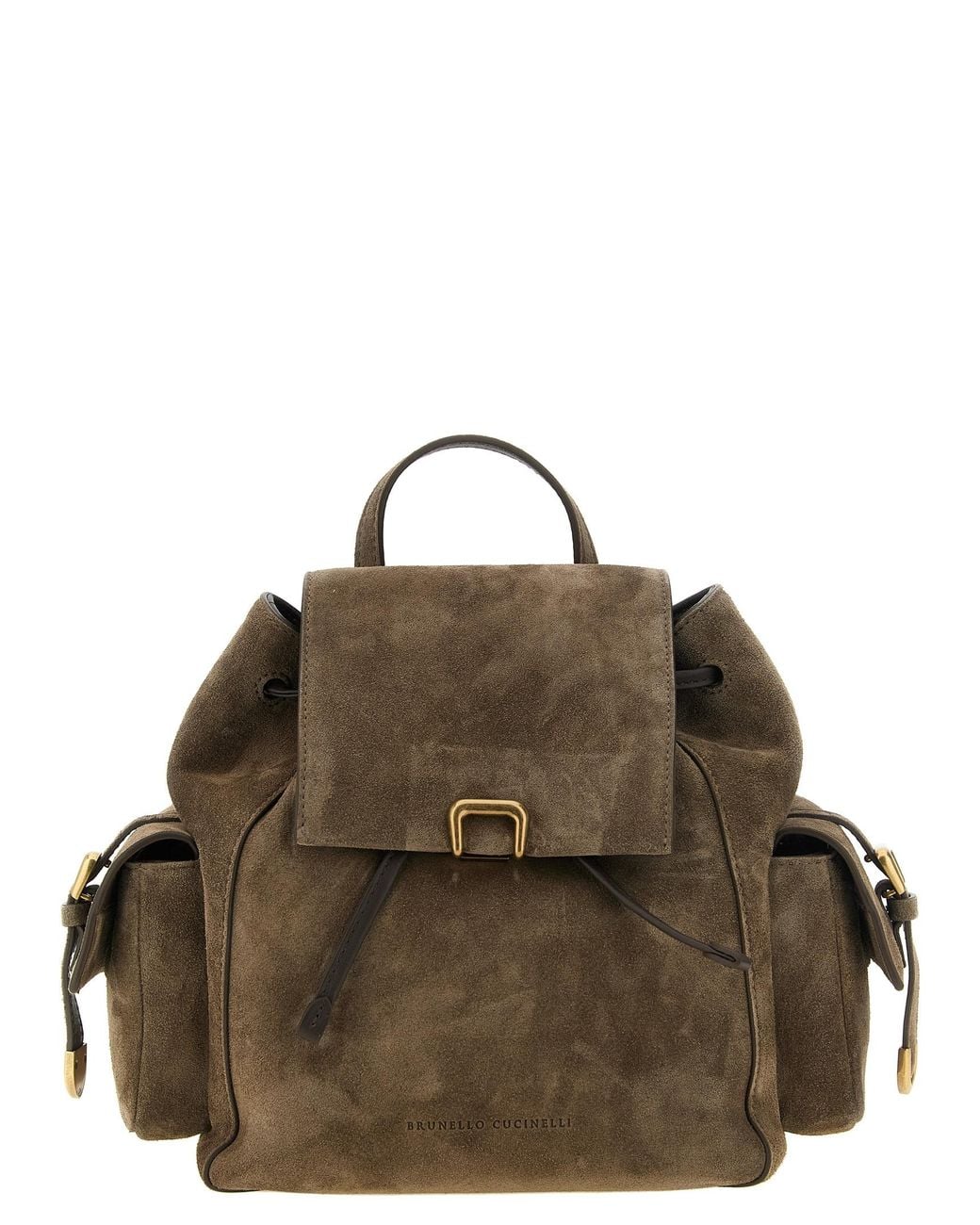 Brunello Cucinelli Brown 'Sartorial' Backpack