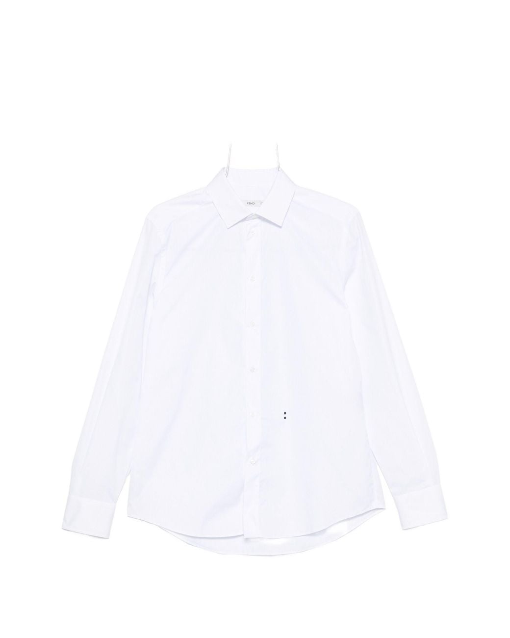 Fendi White Button-Up Shirt for men