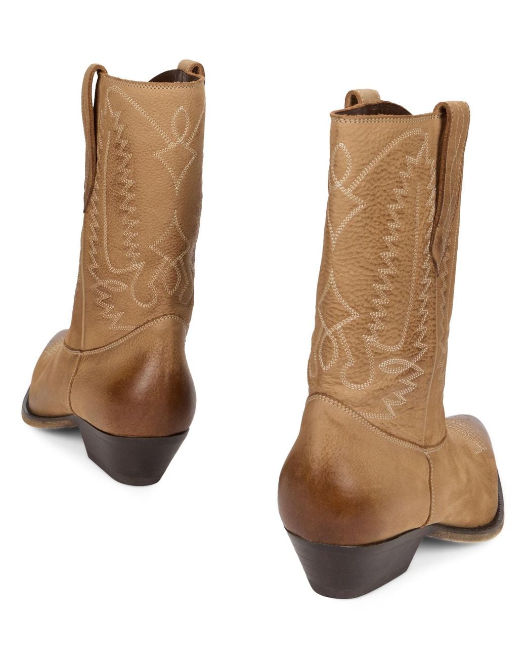 Golden Goose Deluxe Brand Brown Cowboy Boots