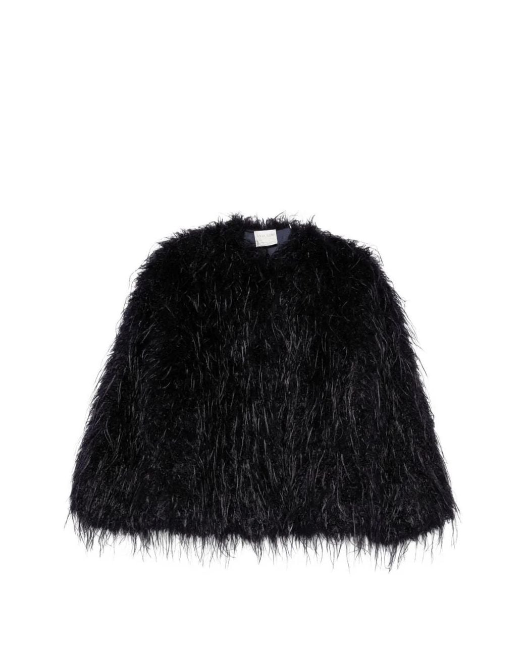 Forte_forte Black Ecofur Blouson Jacket