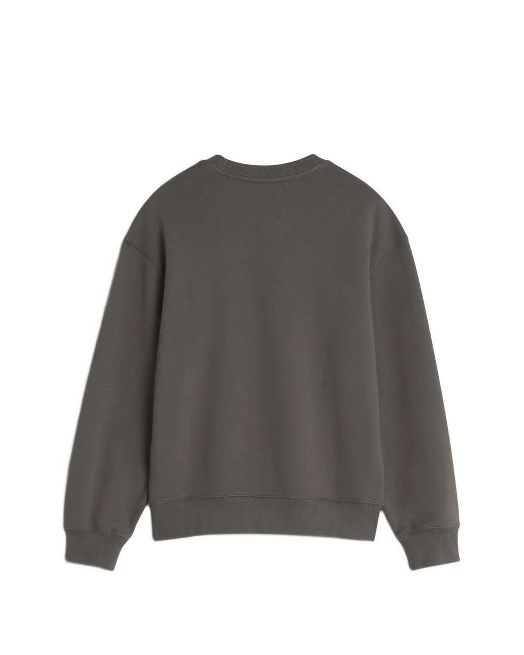 Maison Kitsuné Gray Maison Kitsuné Cotton Sweatshirt Wih Logo for men