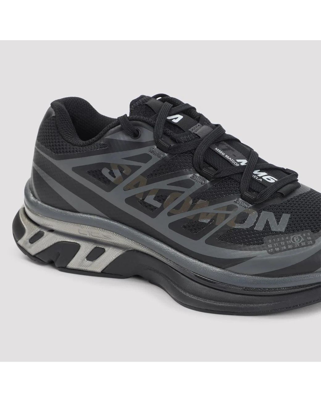 MM6 MAISON MARGIELA X SALOMON Black And Asphalt Xt Polyester Sneakers
