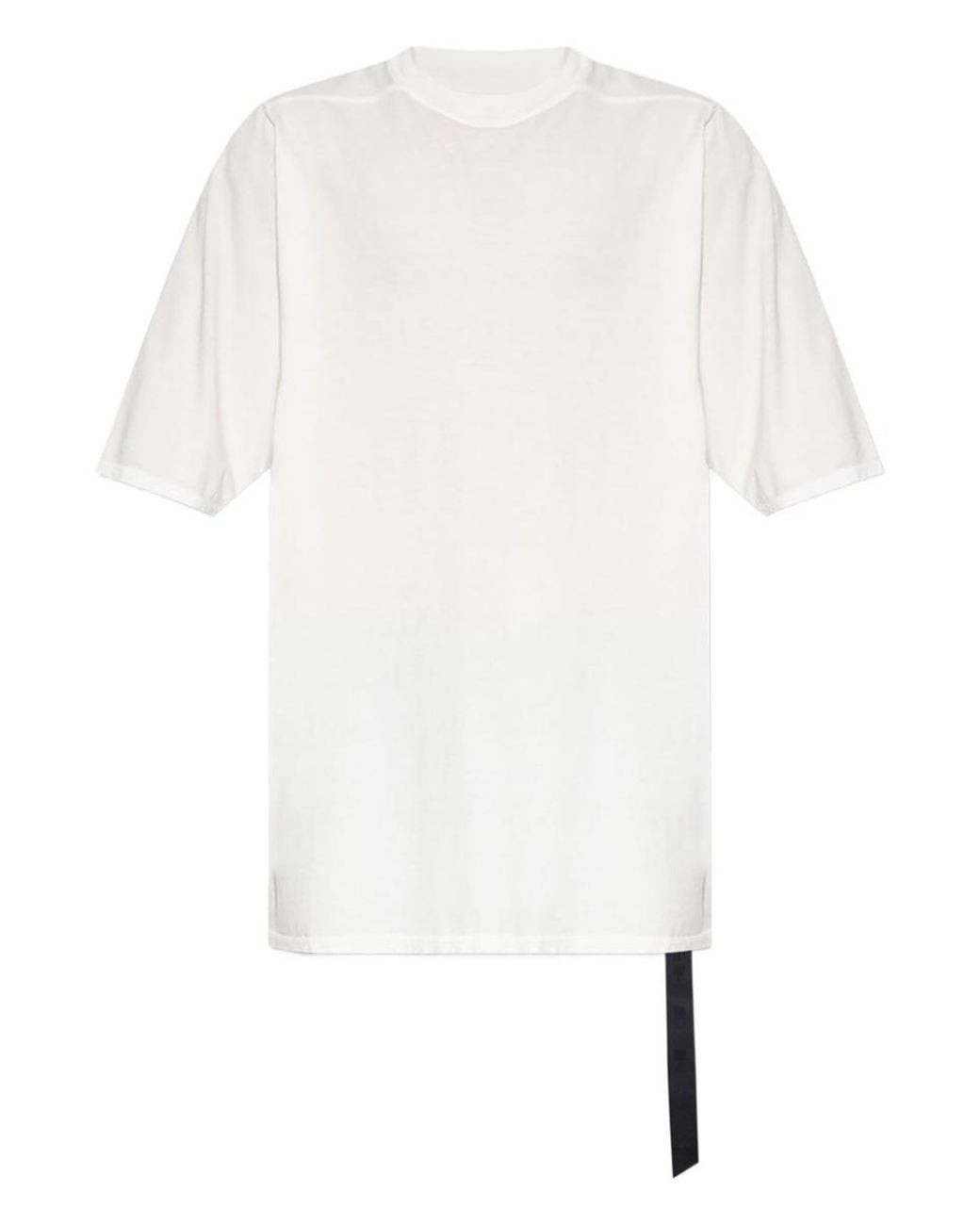 Rick Owens White "Jumbo Sst" T-Shirt for men