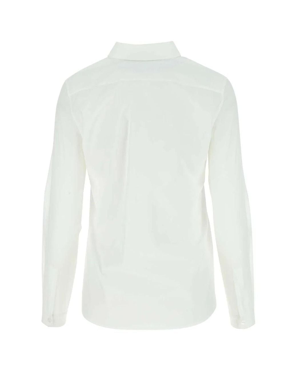 Saint Laurent White Poplin Shirt