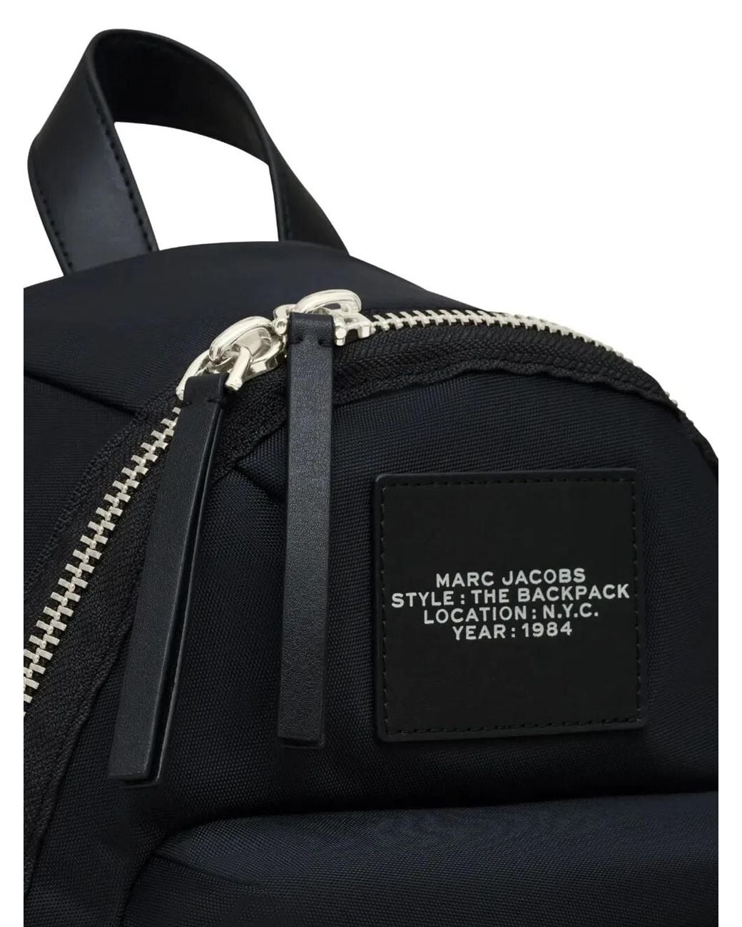 Marc Jacobs Black "The Medium Backpack"