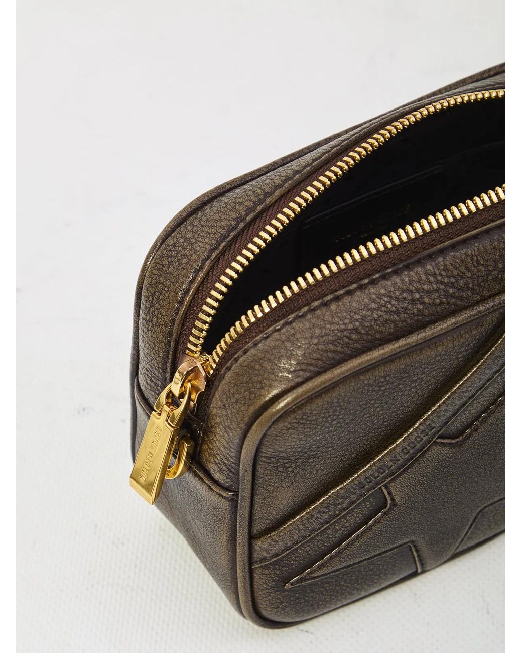 Golden Goose Deluxe Brand Brown Mini Star Crossbody Bag