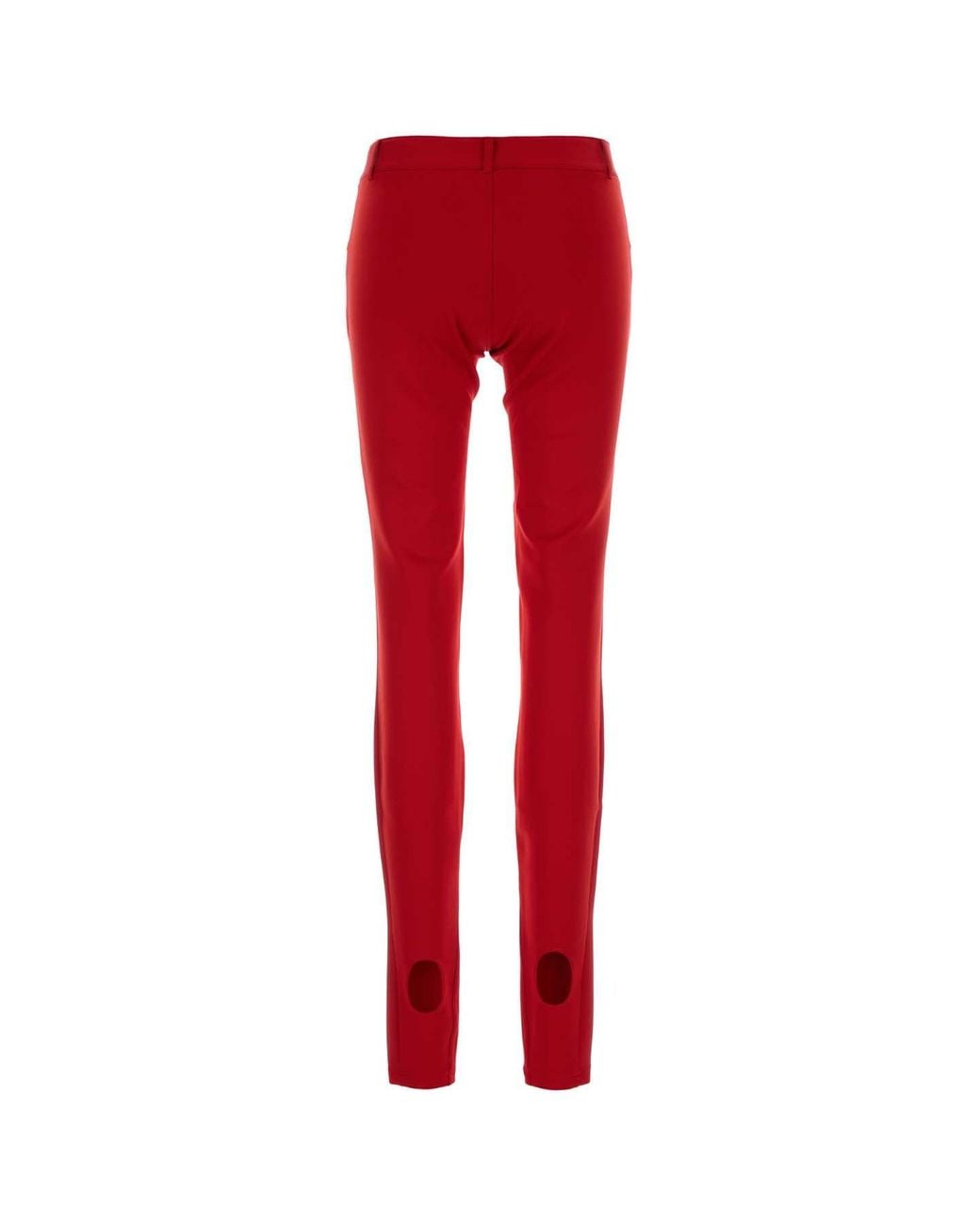 Gucci Red Jersey Leggings